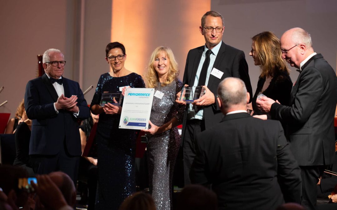 PERVORMANCE ERHÄLT KLIMASCHUTZPREIS 2019/2020